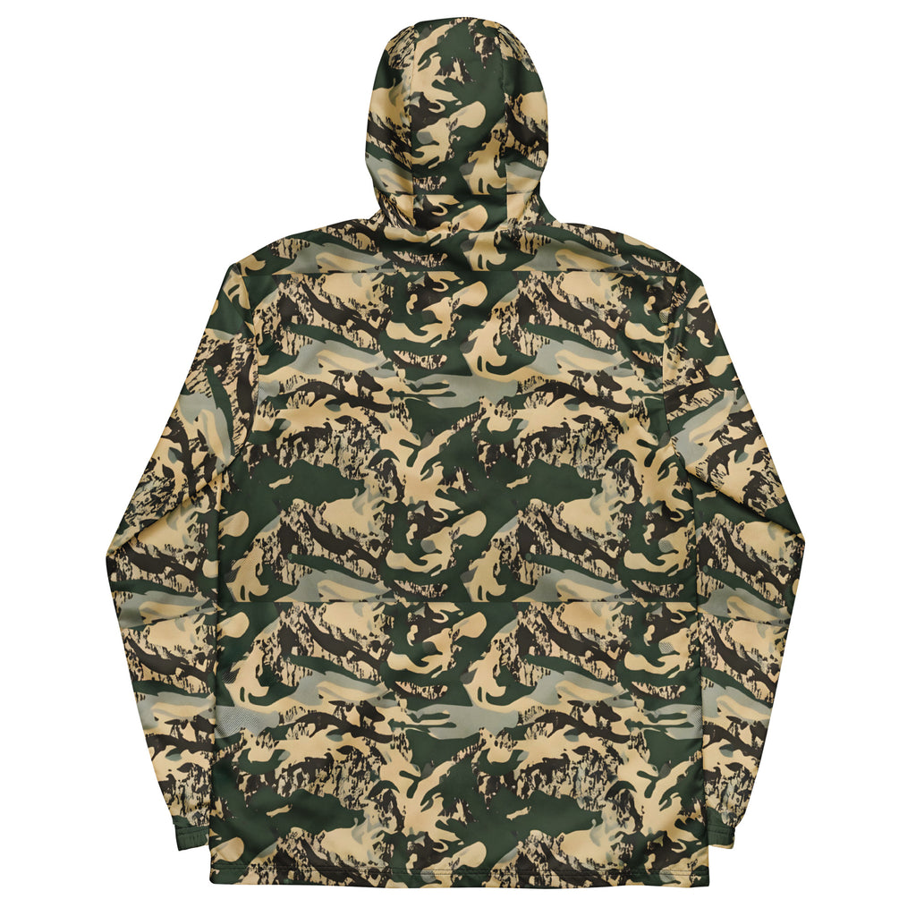 TV-D1 Field Windbreaker — Black — back view