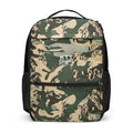 TV-D1 Utility Backpack in Tobacco Valley D1 camouflage, front-view product mockup