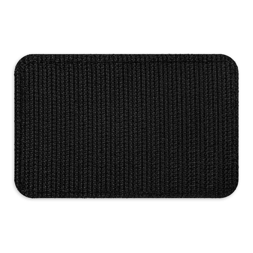 KTT Armory Build File 00 embroidered hook-and-loop patch — back