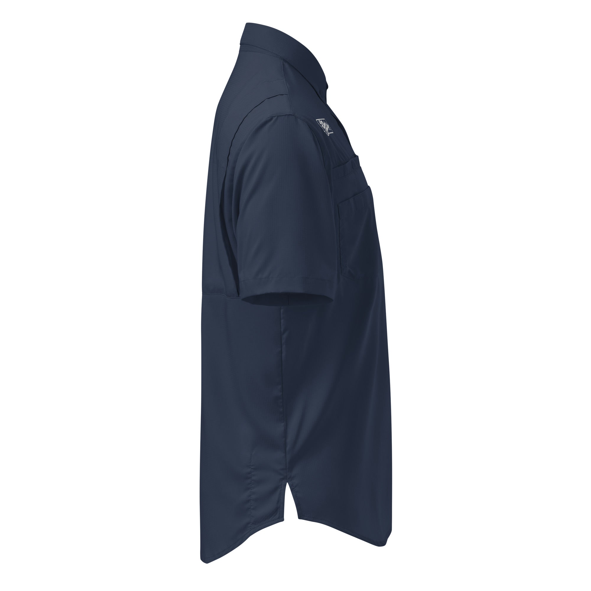 Boy Fuckin' Howdy Columbia Field Shirt — Collegiate Navy — right-side view