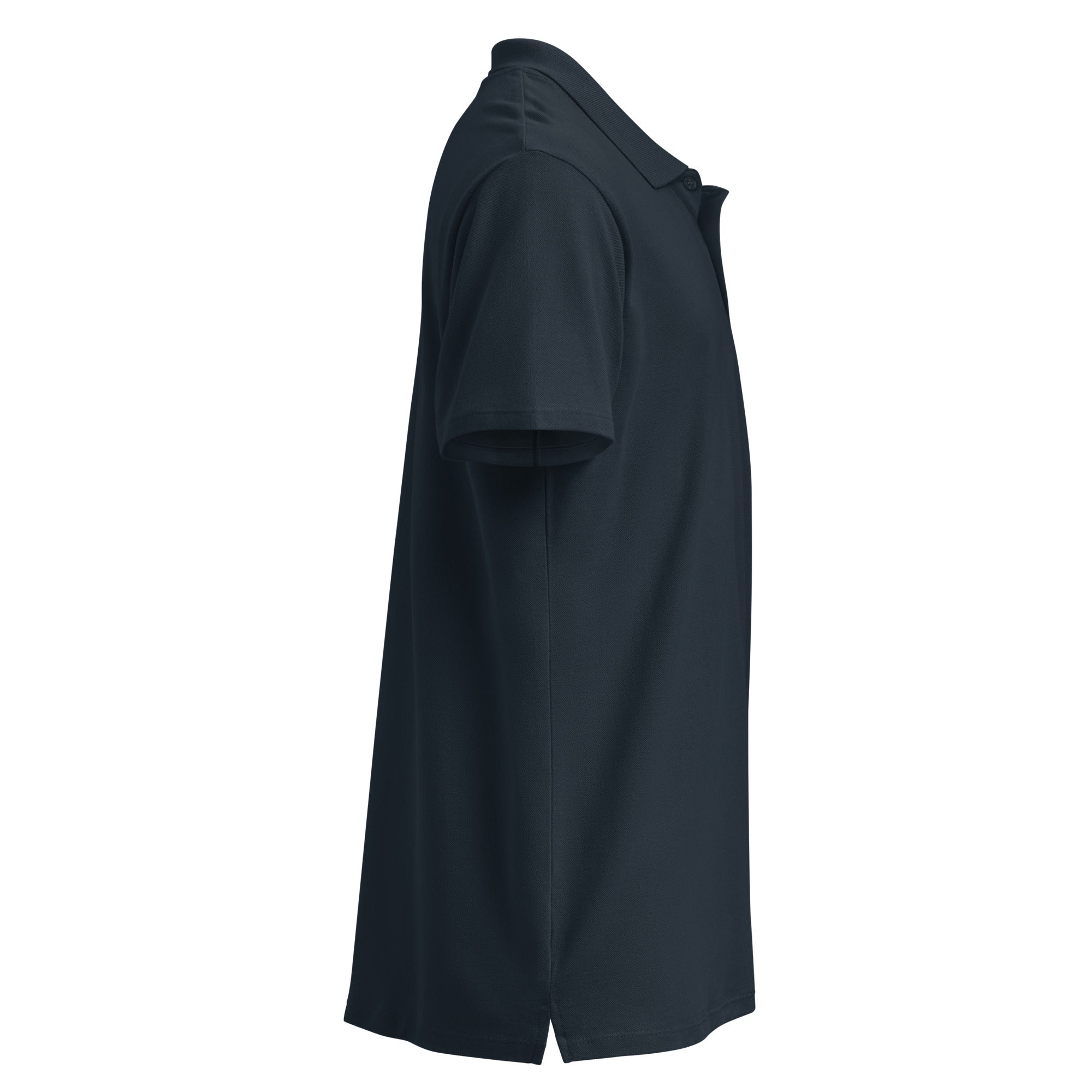 Boy Fuckin' Howdy Premium Polo — Navy — right-side view